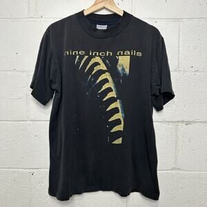 Vintage Nine Inch Nails NIN Now I’m Nothing Promo Tour Shirt